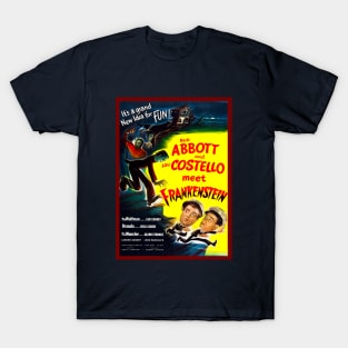 Abbott & Costello Meet Frankenstein T-Shirt